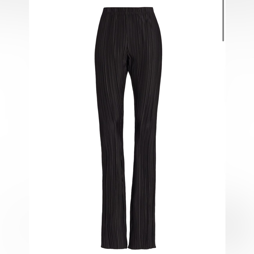 Anine Bing Pleated High Waist Pants